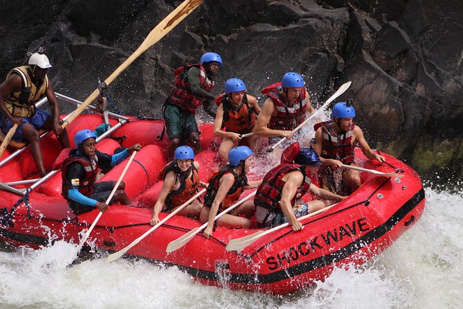 3 Days & 2 Nights Whitewater Rafting Victoria Falls - Day three: portaging Moemba Falls and leaving the gorge