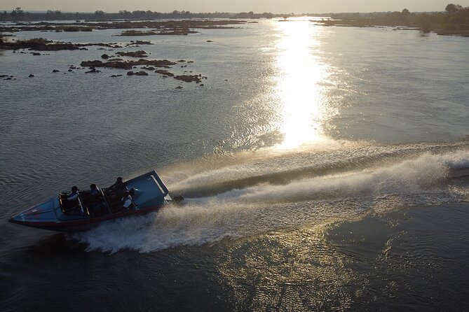 Adrenaline Jet Boat Safari in Victoria Falls - Quiet channels, islands, and very shallow water