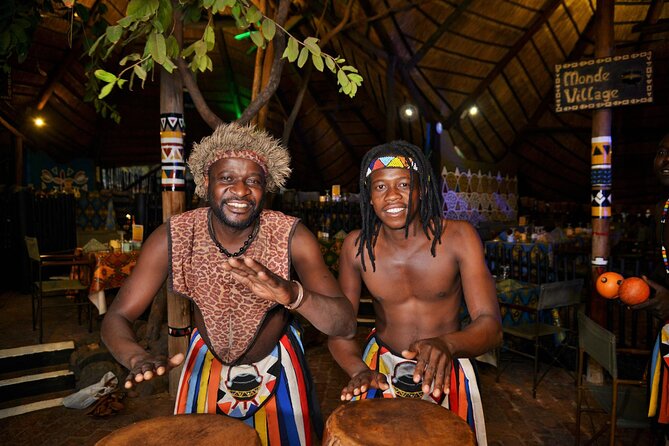 Boma Dinner, Dance and Drum Show in Victoria falls Town - The four-course meal, from shared plates to dessert
