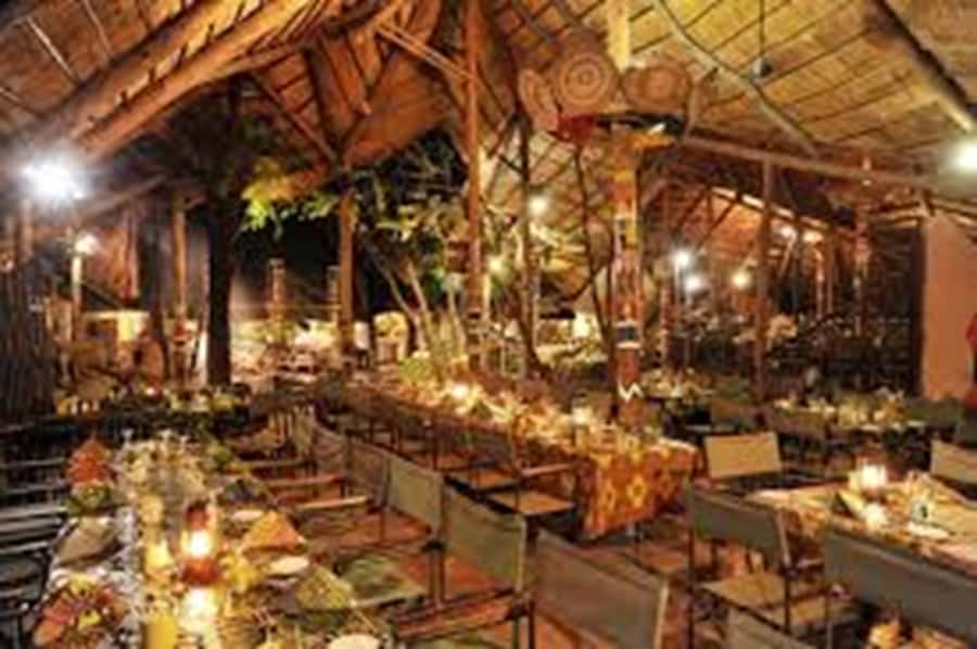 Boma Dinner & Drum Show - Arriving at The Boma in Victoria Falls
