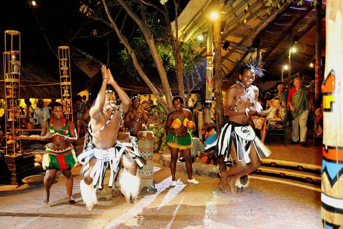 Boma Dinner with Spectacular African Dance Show - The 7 p.m. pickup from Victoria Falls hotels