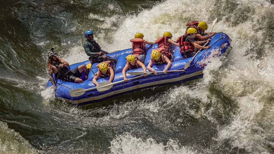 From Kasane: Full-Day White Water Rafting - The hour-long transfer from Kasane