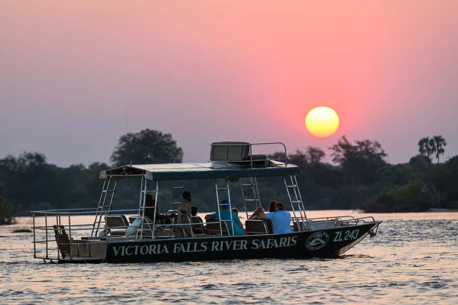 From Livingstone: Victoria Falls River Safari - Leaving Livingstone for a two-hour river safari