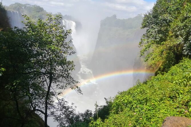 Guided Tour of the Falls (Zimbabwe side) - How wet should you expect to get?