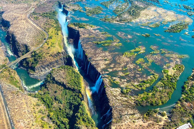 Helicopter Flight Experience Over Victoria Falls - The 26-minute flight and the national park