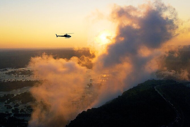 Helicopter Flight+window Seat Guarantee over the Victoria Falls - Timing, pickup, and the one-hour schedule