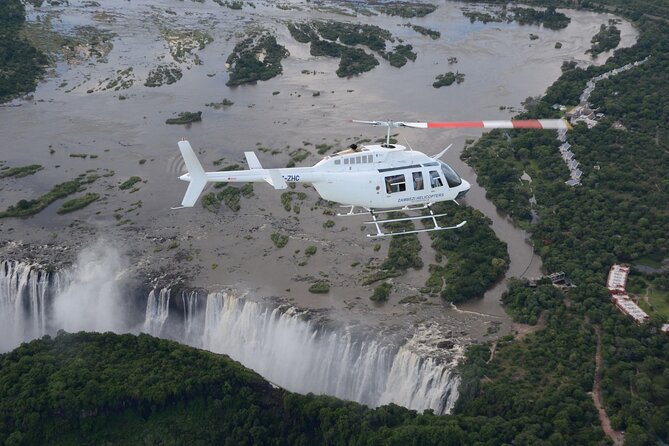 Helicopter Flight+window Seat Guarantee over the Victoria Falls - Who will get the most from this flight?