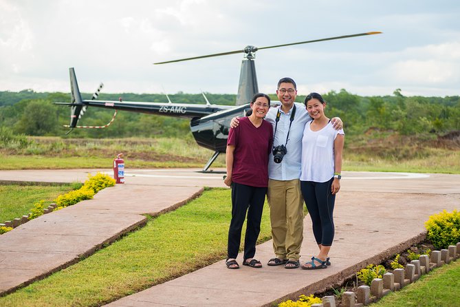 Helicopter Scenic Flight over Victoria Falls 25-27 Minutes Game - The first minute over the falls