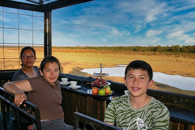 High Tea in the Savannah, Catering by Victoria Falls Hotel - The 3:00 pm pickup and early park entry
