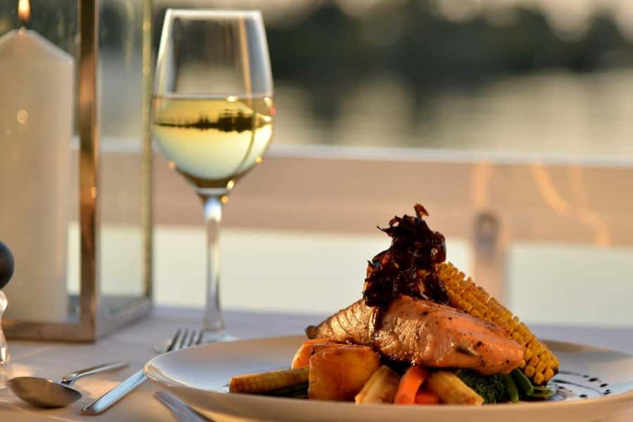 Luxury Sunset Dinner Cruise with 4-Course Meal - Boarding Zambezi Breeze or Zambezi Reflections
