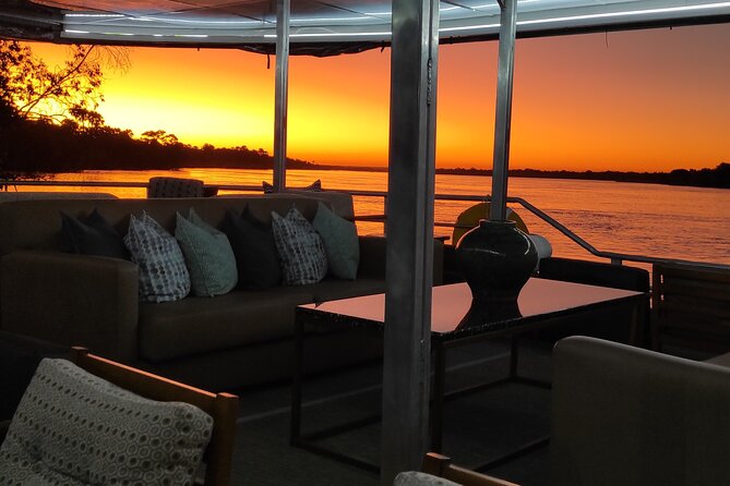 Luxury Sunset River Cruise on the Zambezi - Comfort, Service, and the Upper Deck
