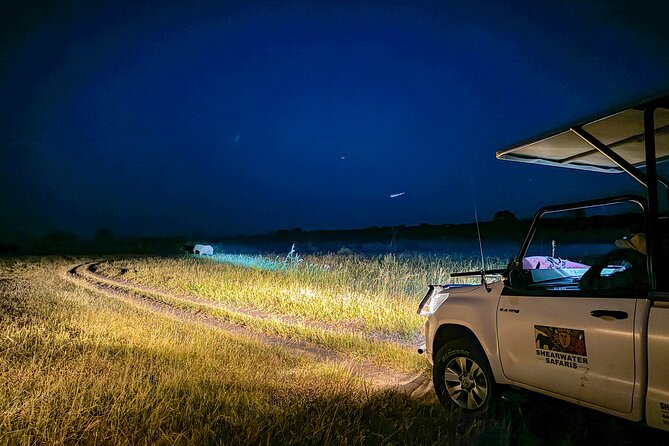 Night Game Drive in Zambezi National Park and Victoria Falls - Entering Zambezi National Park before sunset