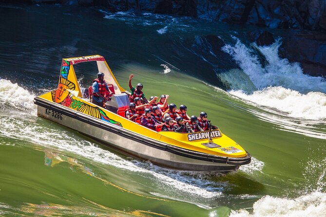 Shearwater Adventure Jet Boat Experience in Victoria Falls - The 45 to 50 minute ride through Batoka Gorge