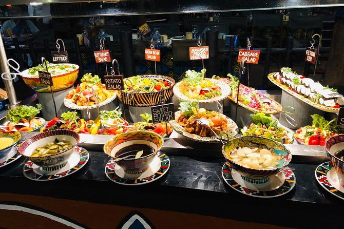 The Boma Dinner and Drum Show - How to handle the buffet without losing time