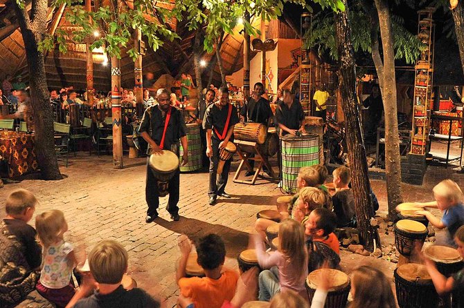 The Boma Dinner and Drum Show - The drum show and audience participation