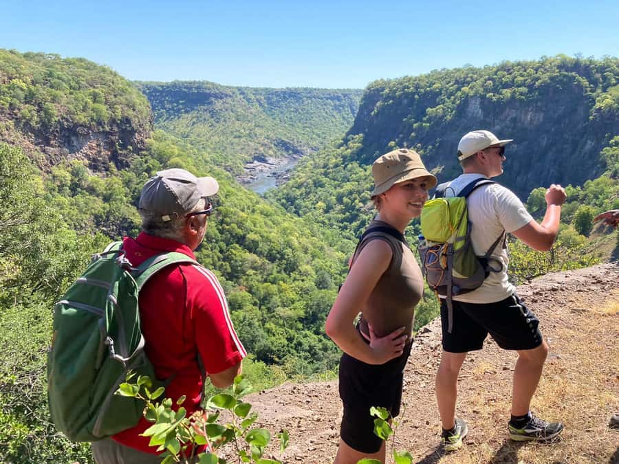 Victoria Falls: Batoka Gorge Hike & Sunset Dinner - Hiking above Batoka Gorge