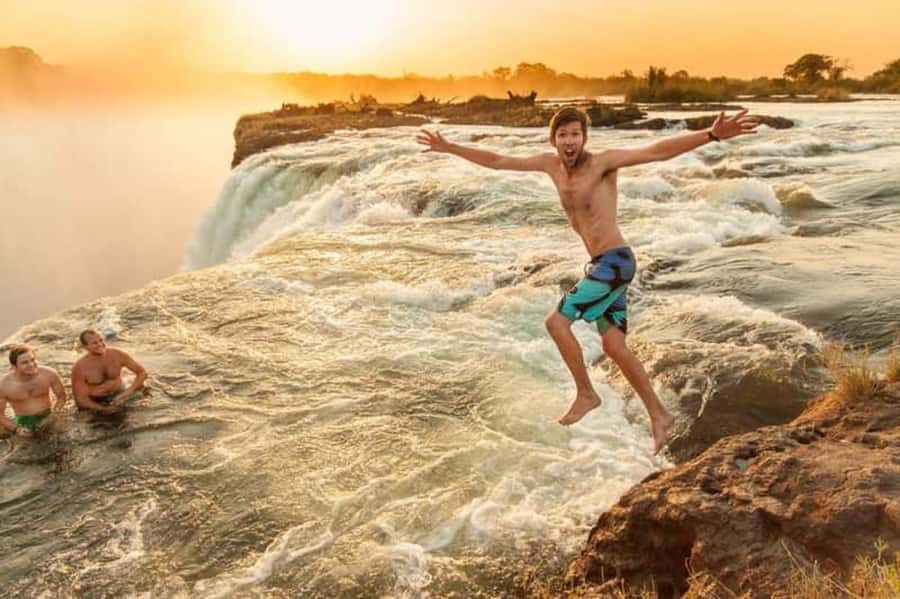 Victoria Falls: Devil's Pool High Tea - Who will get the most from this outing
