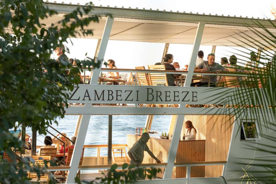 Victoria Falls: Dinner Cruise on the Zambezi River - From hotel pickup to the Pure Africa Waterfront