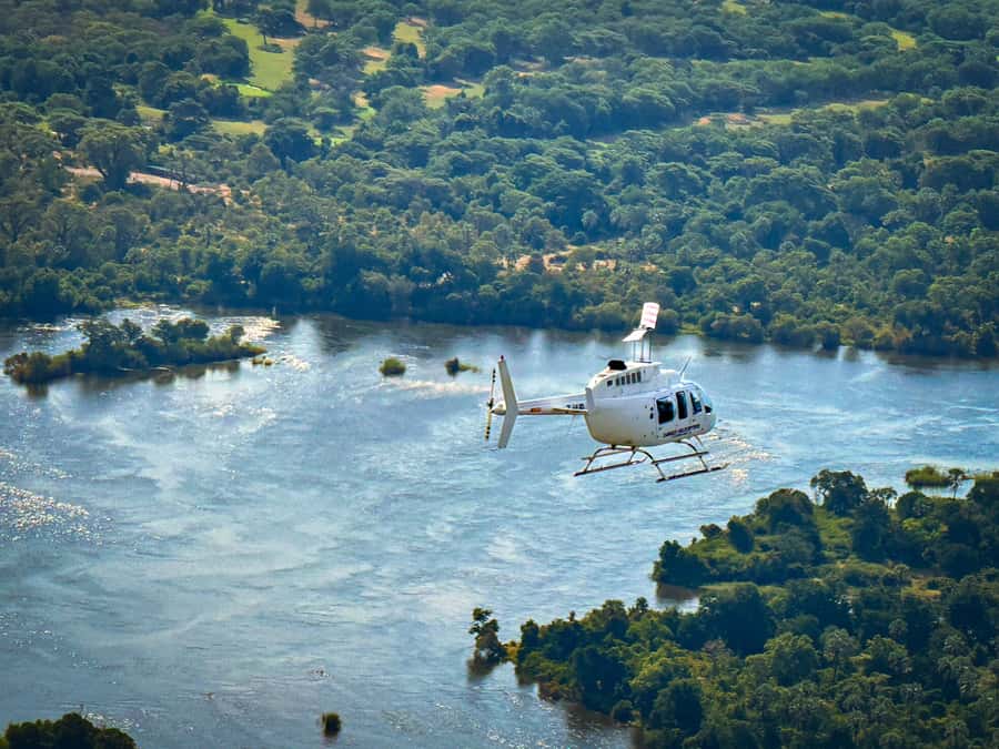 Victoria Falls:Explore the Zambezi Helicopter Experience - Following Batoka Gorge to Rapid Number 8