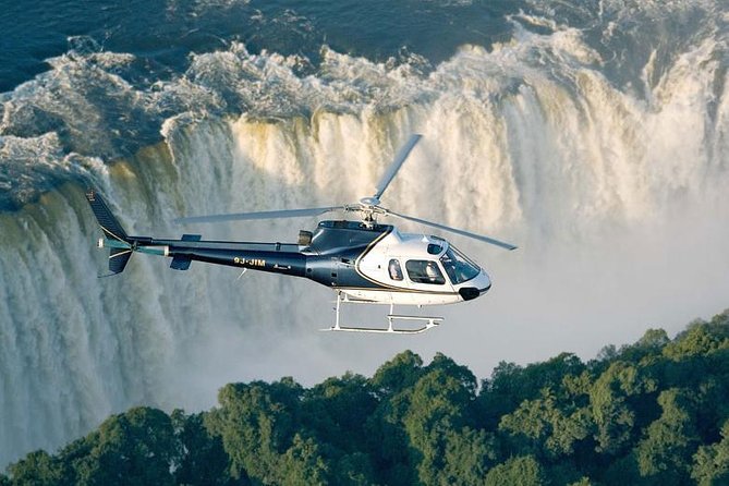 Victoria Falls Flight of the Angels Helicopter Flight - Why the falls look different from the air