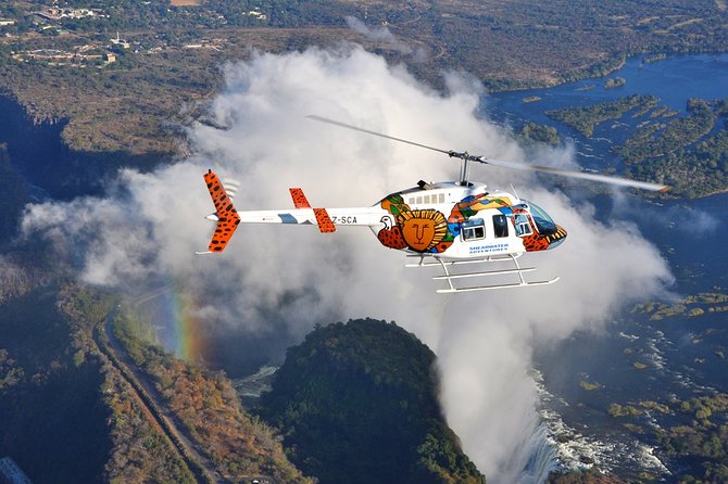 Victoria Falls Flight of the Angels Helicopter Flight - The 25-minute flight and the extra river time