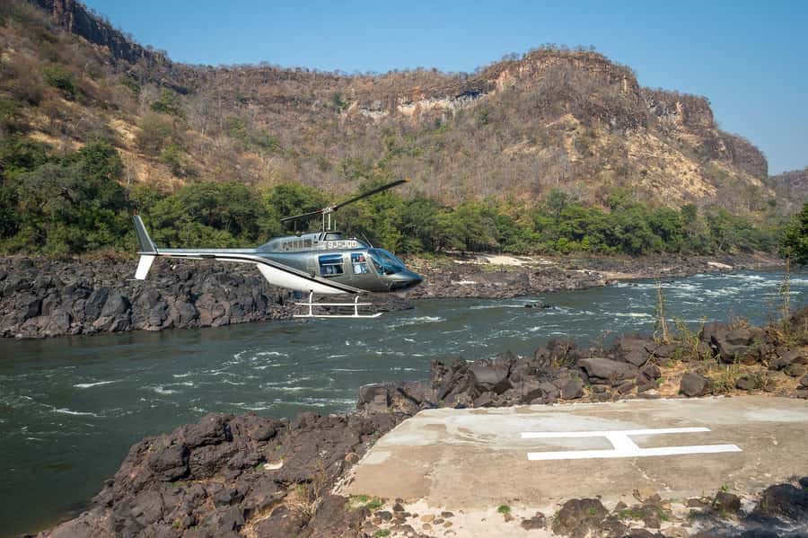 Victoria Falls Helicopter Flights - Seeing Victoria Falls from above