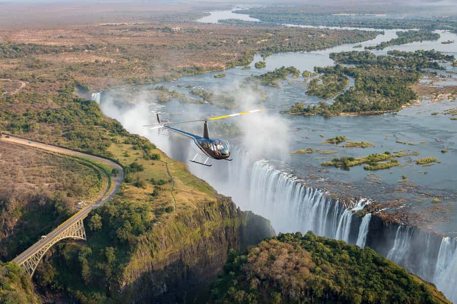 Victoria Falls Helicopter Flights - What the helicopter view adds to a visit