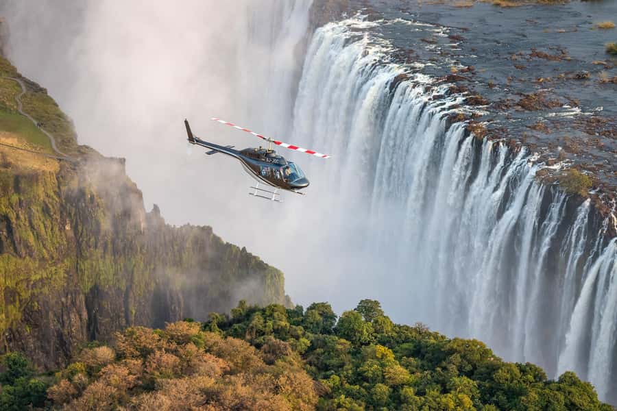 Victoria Falls Helicopter Flights - Safety, weather, and the weight limit