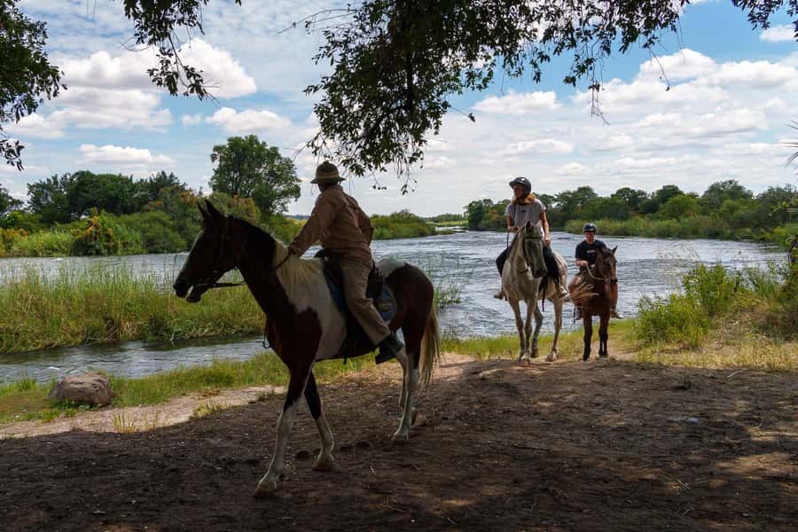 Victoria Falls National Park: Horseback Safari - Meeting in Livingstone, riding near the Falls