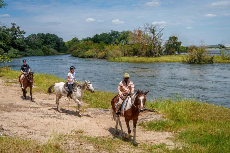 Victoria Falls National Park: Horseback Safari - Following the Zambezi through open bushveld