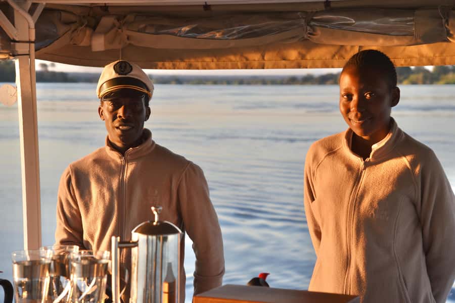 Victoria Falls: Private Sunrise Cruise with Breakfast - A proper breakfast instead of a quick snack