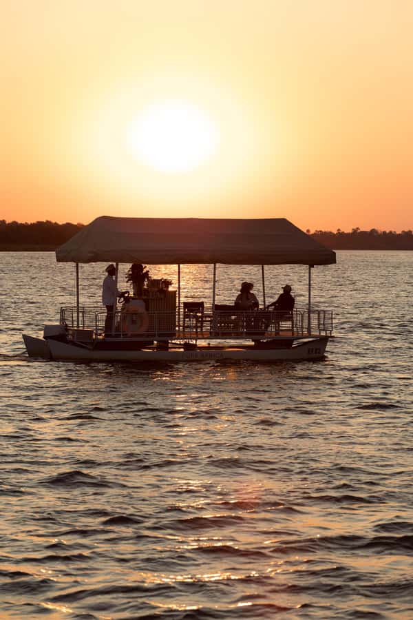 Victoria Falls: Private Sunset Cruise on the Zambezi River - Starting with pickup in Victoria Falls Town
