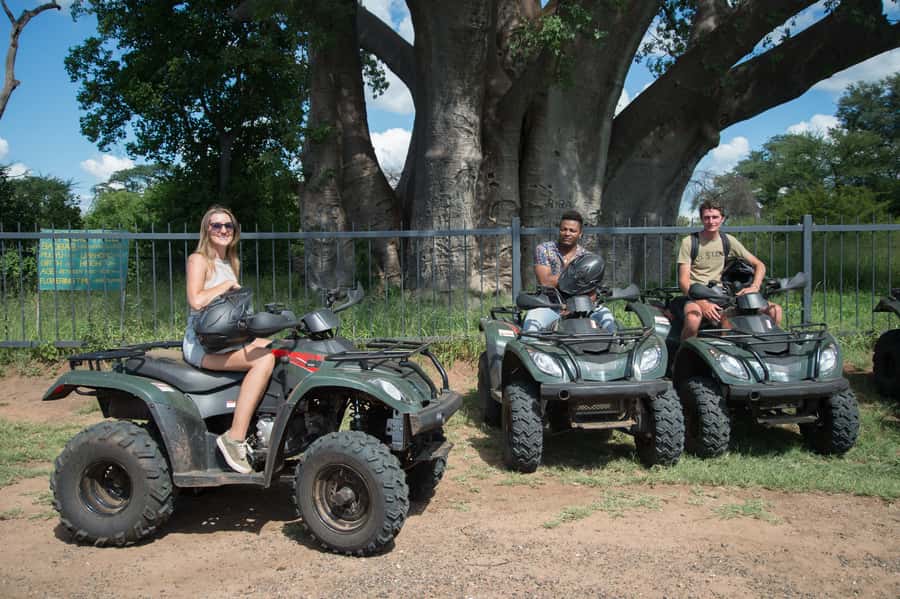 Victoria Falls Quad Bike Adventure - Following the Zambezi River for 15 minutes