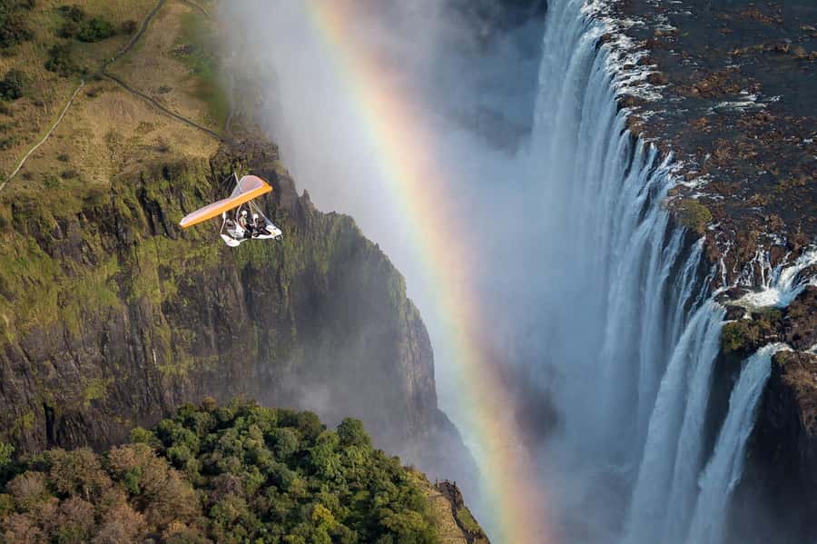 Victoria Falls: Scenic Microlight Flight - The value of $185 per person