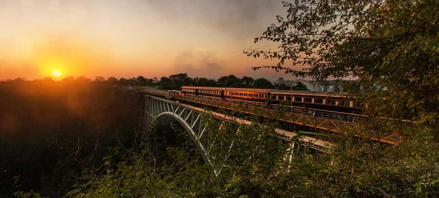 Victoria Falls: Segway Tour - Victoria Falls Bridge and the first big views