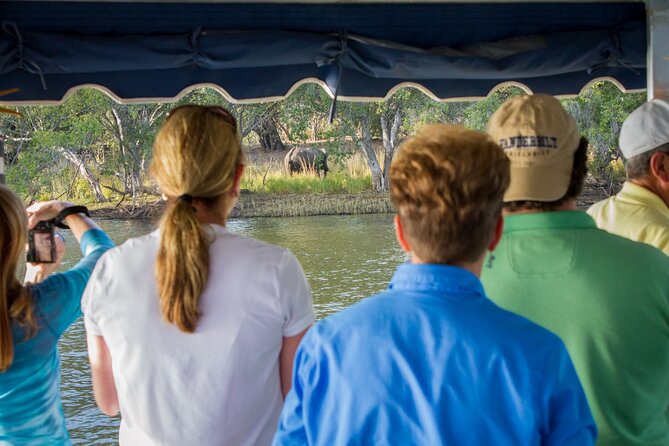 Victoria Falls Sunset Cruise - What you see from the Zambezi River