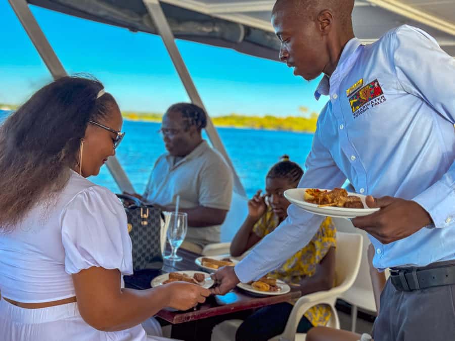 Victoria Falls: Sunset Cruise on the Zambezi River - Two hours among islands, hippos, and crocodiles