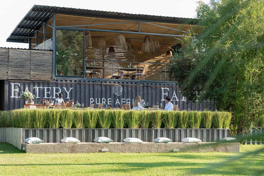 Victoria Falls: The Eatery Lunch Experience - A slow lunch on the Zambezi shoreline