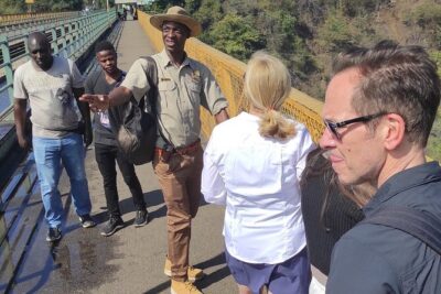 Walking Safari to the Falls, Bridge and beyond with Savannah
