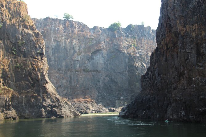 Whitewater Rafting Adventure on the Zambezi River, Victoria Falls Zimbabwe - Calm pools and Batoka Gorge views