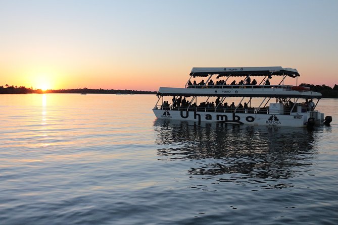 Zambezi Sunset Cruise – Wildlife, Drinks & Breathtaking Views - The Zambezi at golden hour