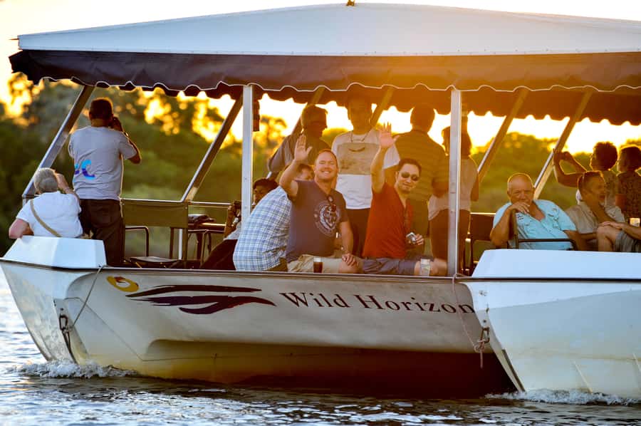 Zimbabwe: Sundowner Cruise (Standard) Zambezi River - Hotel pickup keeps the afternoon easy